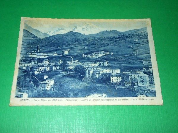 Cartolina Serina - Panorama 1938.