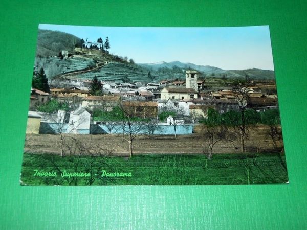 Cartolina Invorio Superiore - Panorama 1964.