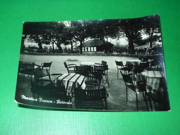Cartolina Martina Franca - Rotonda 1954.