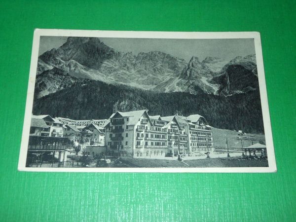 Cartolina S. Martino di Castrozza - Hotel Dolomiti col Cimone …