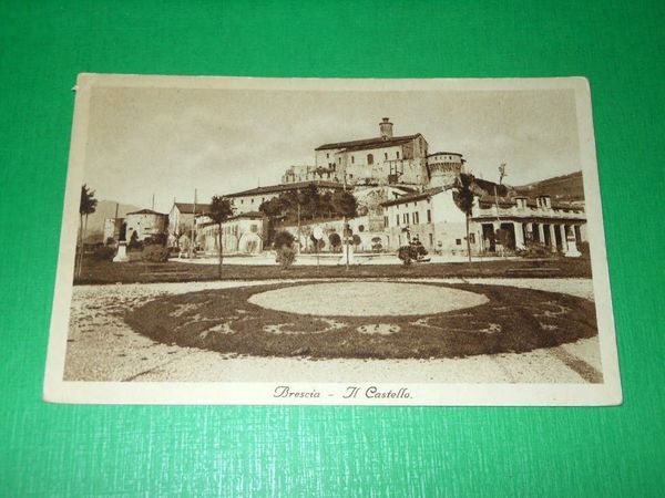 Cartolina Brescia - Il Castello 1935 ca.