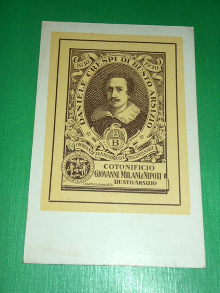 Cartolina Busto Arsizio - Cotonificio Giovanni Milani & Nipoti 1930 …