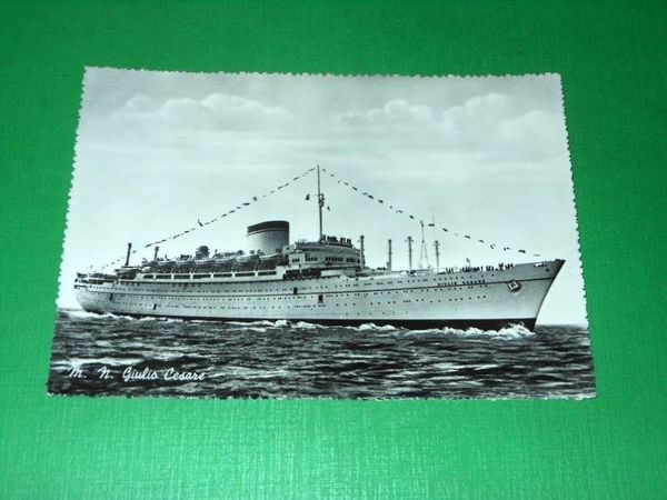 Cartolina Navigazione - M. N. Giulio Cesare 1950 ca.