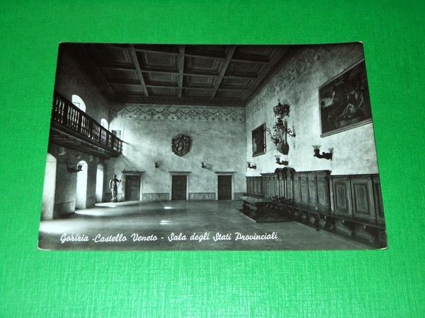 Cartolina Grado - Castello Veneto - Sala degli Stati Provinciali …