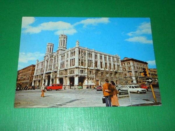 Cartolina Cagliari - Palazzo Comunale 1984