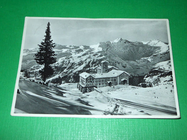 Cartolina Madesimo - Casa Alpina di Motta 1949