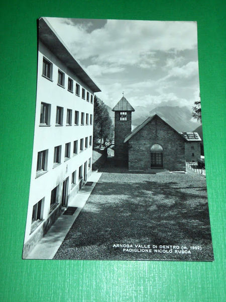 Cartolina Arnoga ( Valdidentro ) - Villa S. Maria Assunta …