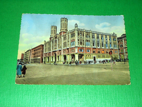 Cartolina Cagliari - Municipio 1952