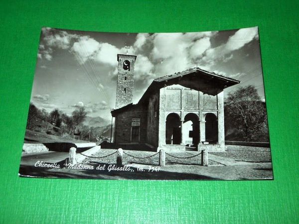 Cartolina Chiesetta Madonna del Ghisallo 1955 ca.