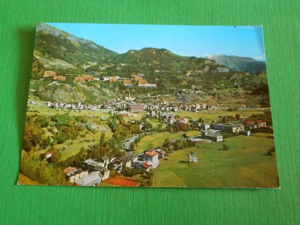 Cartolina Sondalo ( Sondrio ) - Panorama generale 1963