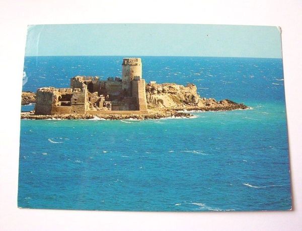 Cartolina Le Castella - Castello Aragonese 1990.