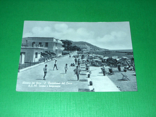 Cartolina Riviera dei Fiori - San Bartolomeo del Cervo - …