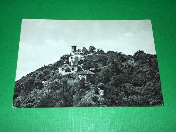 Cartolina Valperga - Santuario di Belmonte 1963.