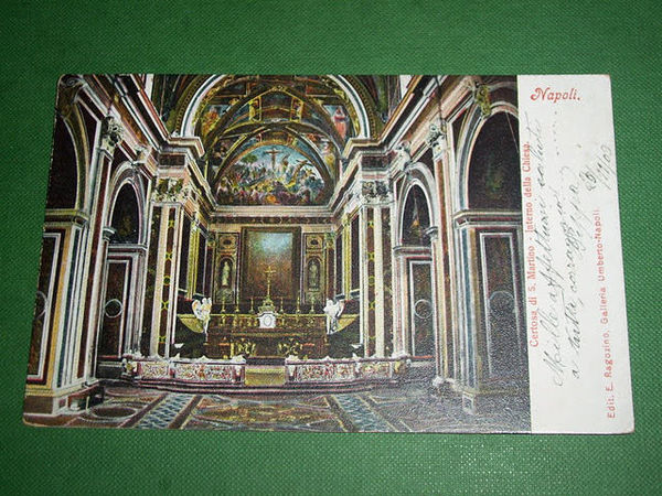Cartolina Napoli - Certosa di S. Martino - Interno della …