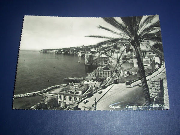 Cartolina Napoli - Panorama di Posillipo 1956