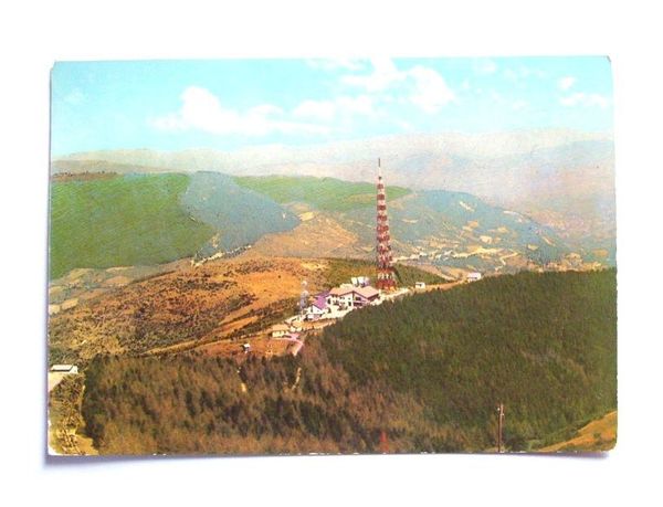 Cartolina Passo Penice - Albergo Buscaglia 1968