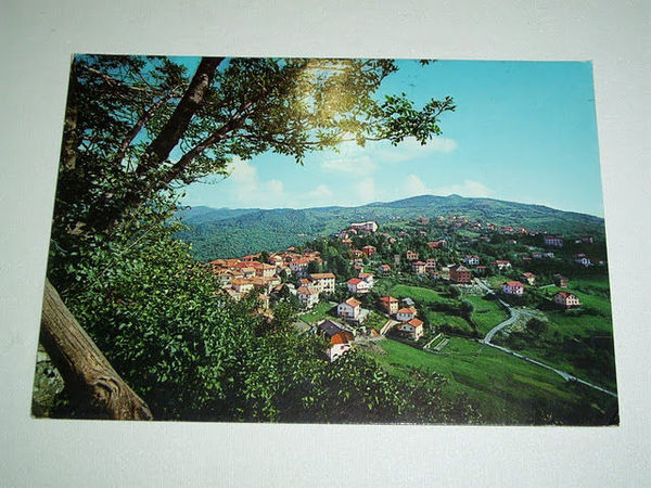 Cartolina Crocefieschi - Veduta generale 1960 ca