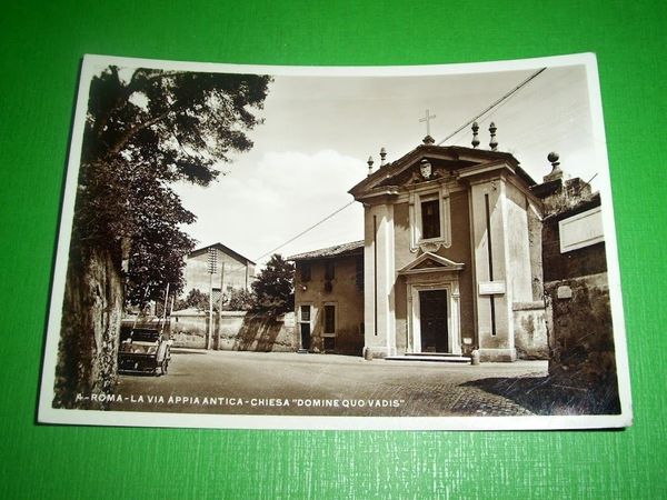 Cartolina Roma - Via Appia Antica - Chiesa Domine Quo …