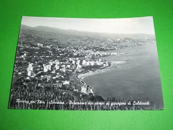 Cartolina Sanremo - Panorama generale 1958