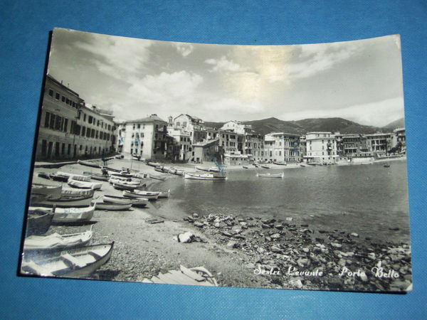 Cartolina Sestri Levante - Porto Bello 1960.