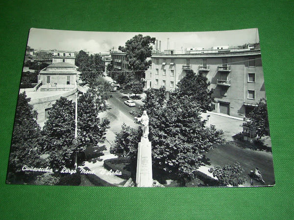Cartolina Civitavecchia - Largo Mons. D' Ardia 1961