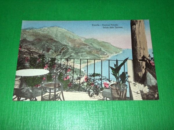 Cartolina Ravello - Pensione Palumbo - Veduta dalla Terrazza 1910 …