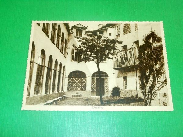 Cartolina Mondovì Piazza - Casa S. M. Teresa - Cortile …