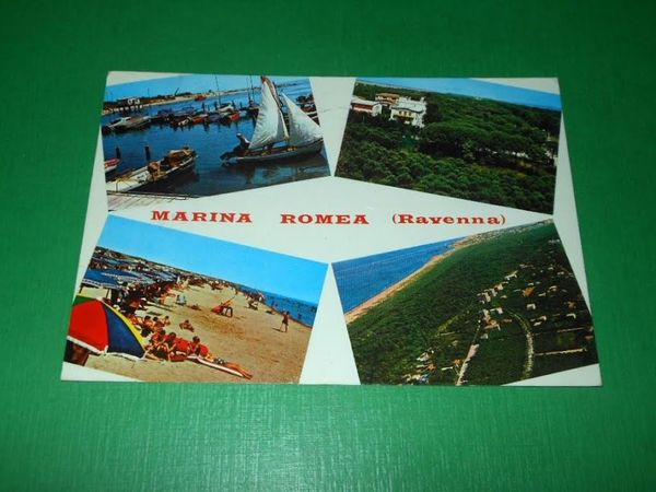 Cartolina Marina di Romea ( Ravenna ) - Vedute diverse …