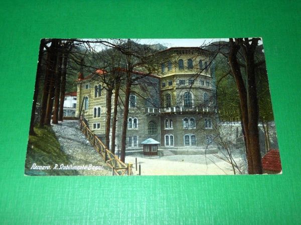 Cartolina Recoaro - R. Stabilimento Bagni 1910