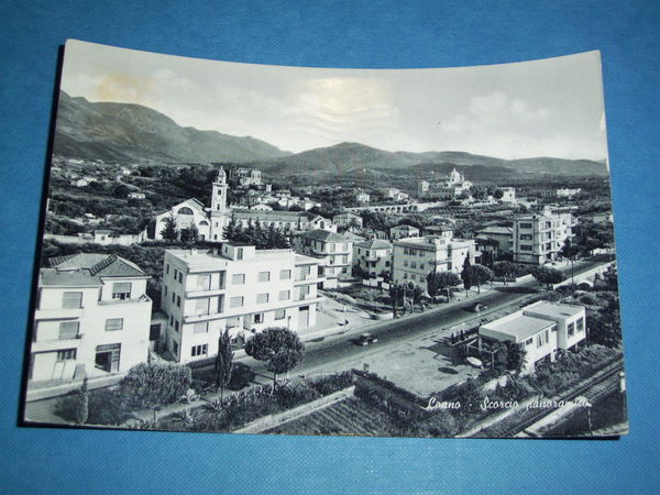 Cartolina Loano - Scorcio panoramico 1962