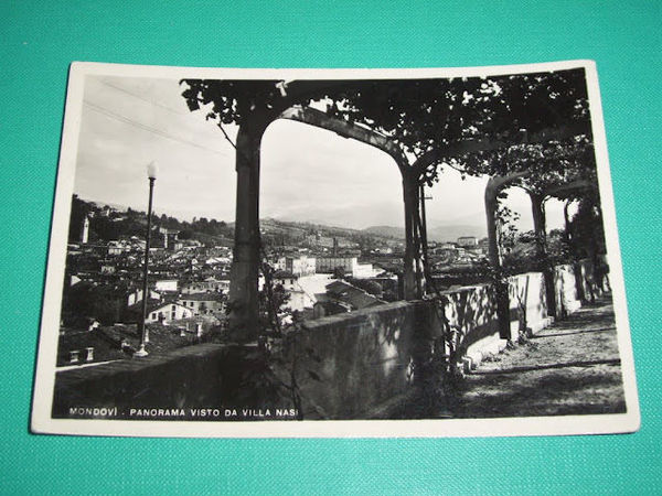Cartolina Mondovì ( Cuneo ) - Panorama visto da Villa …