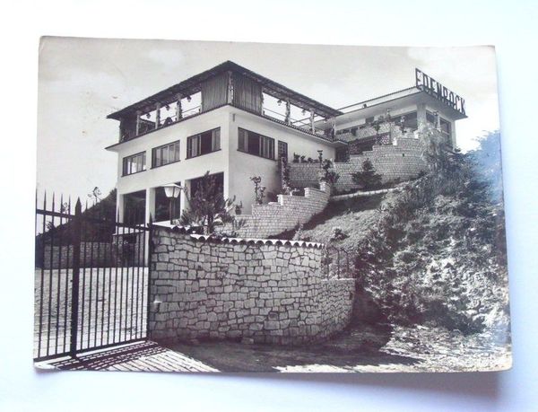 Cartolina Gabicce Mare - Eden Rock 1957