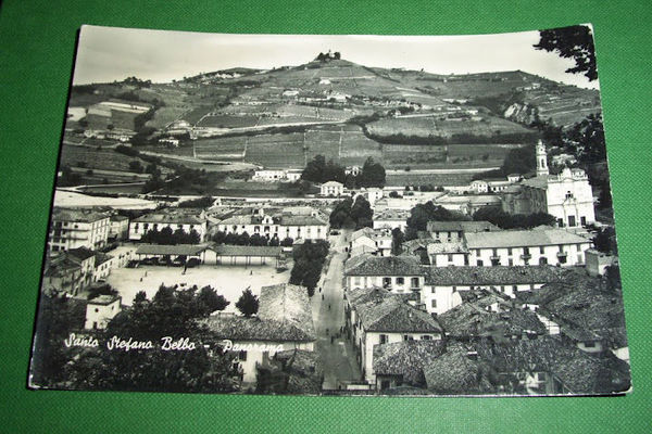 Cartolina Santo Stefano Belbo ( Cuneo ) - Panorama 1960 …