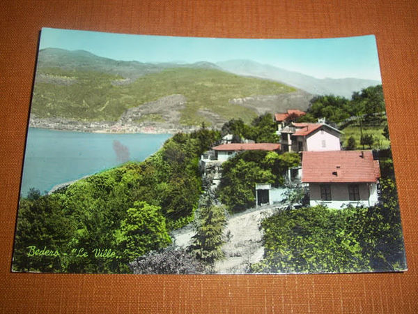 Cartolina Bedero ( Varese ) - Le Ville 1962.