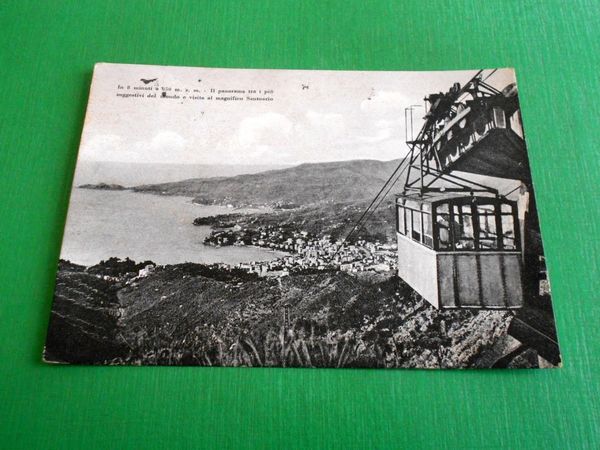 Cartolina Montallegro ( Rapallo ) - Golfo Tigullio visto dalla …