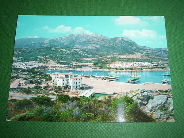 Cartolina Costa Smeralda - Porto Cervo - Scorcio panoramico 1966.