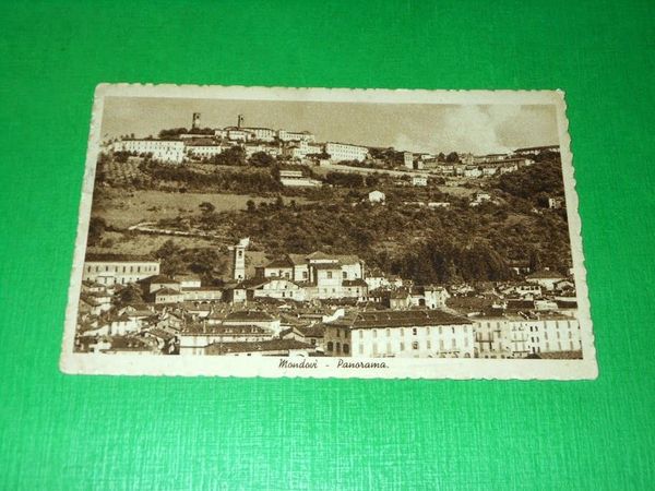Cartolina Mondovì - Panorama 1939