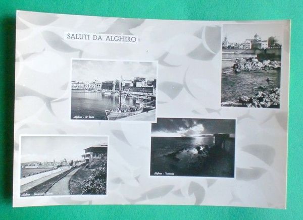 Cartolina Saluti da Alghero - 1963