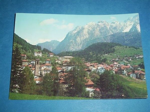 Cartolina Lozzo di Cadore - Panorama generale 1969