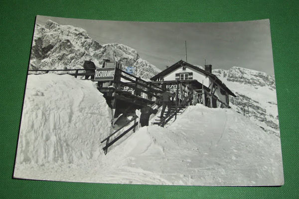 Cartolina Cortina - Rifugio Col Drusciè 1960