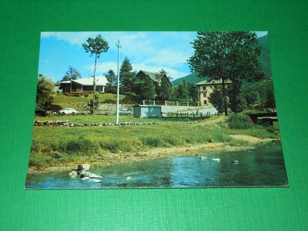 Cartolina Usseglio - Fraz. Piazzette - Scorcio panoramico con ville …