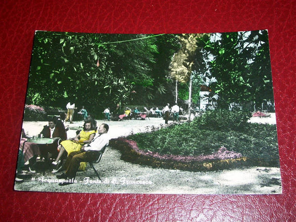 Cartolina Acquasparta - Fonte di S. Francesco 1960 ca.