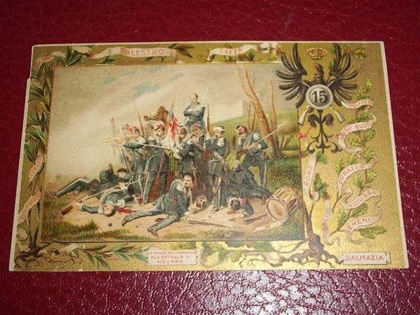 Cartolina Militare - 15° Reggimento Fanteria 1919 ca.