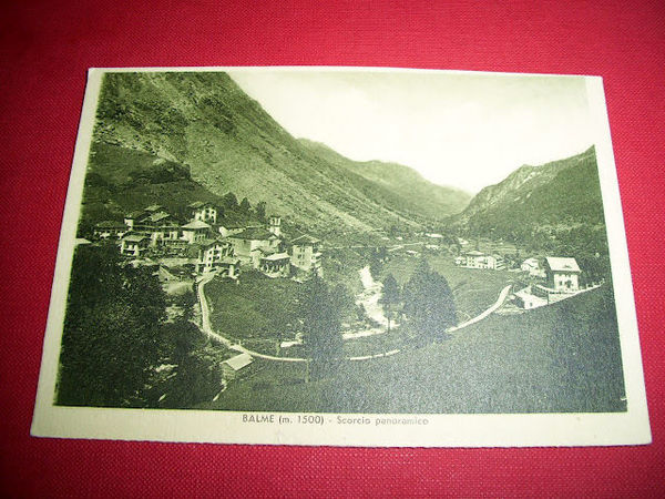 Cartolina Balme ( Torino ) - Veduta generale 1930 ca