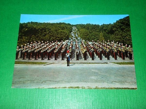 Cartolina Militaria - La Banda dei Carabinieri 1975 ca