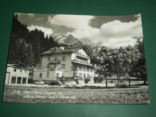 Cartolina Val di Fassa - Canazei - Albergo Faloria 1958