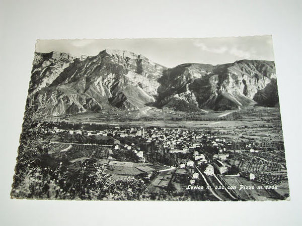 Cartolina Levico con Pizzo - Panorama 1957