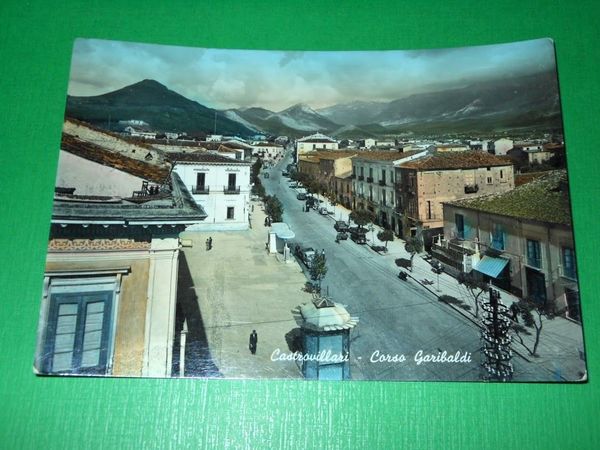 Cartolina Castrovillari - Corso Garibaldi 1955