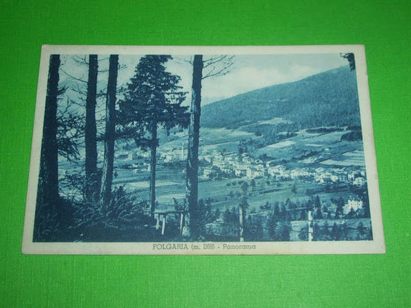 Cartolina Folgaria - Panorama generale 1934