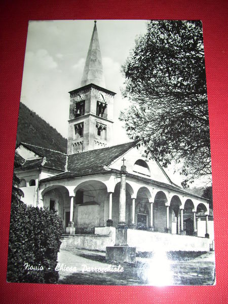 Cartolina Nonio ( Verbania ) - Chiesa Parrocchiale 1971